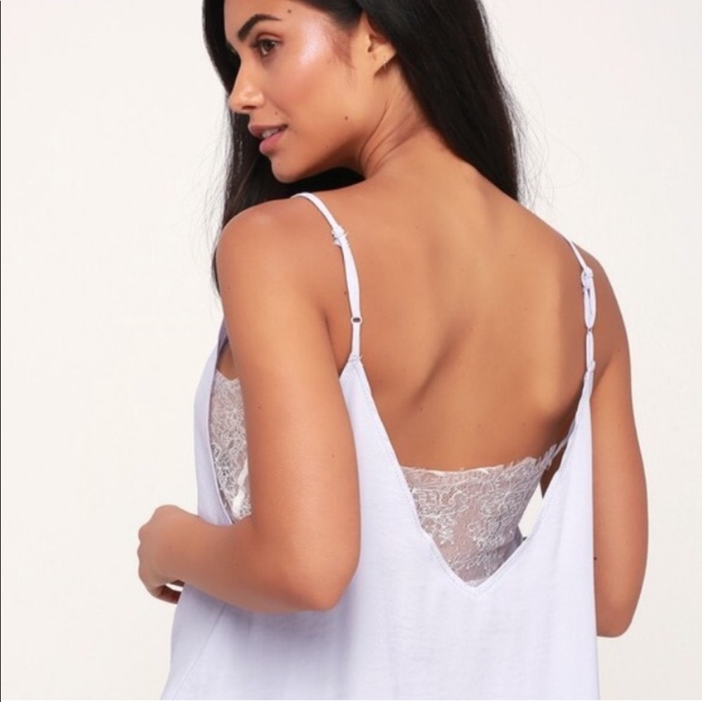 FREE PEOPLE DEEP V BANDEAU CAMI TANK TOP i-755-7